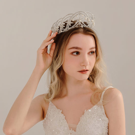 Tocado Nupcial Lujo Socialité - Accesorios para el Cabello Elegantes - Image 2