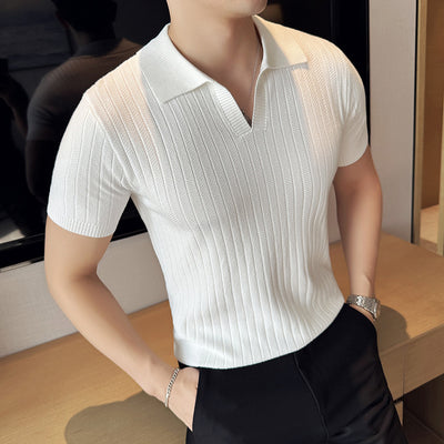 Camiseta Polo Ligera de Manga Corta para Hombre - Image 3