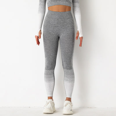 Pantalones de yoga de punto melocotón de secado rápido - Image 12