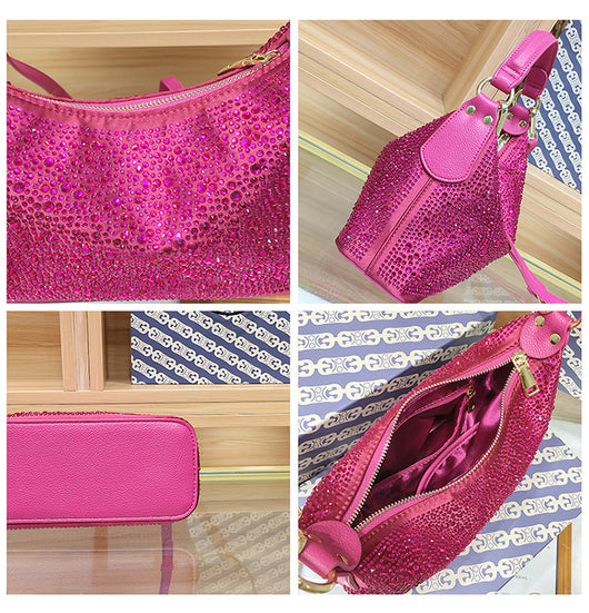 Bolso de Noche Elegante con Strass - Cartera de Gran Capacidad para Mujer - Image 34
