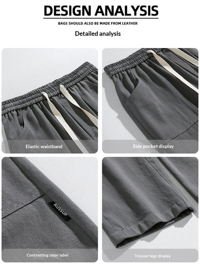 Pantalones Rectos Anchos Holgados para Hombre - Estilo Urbano - Image 8