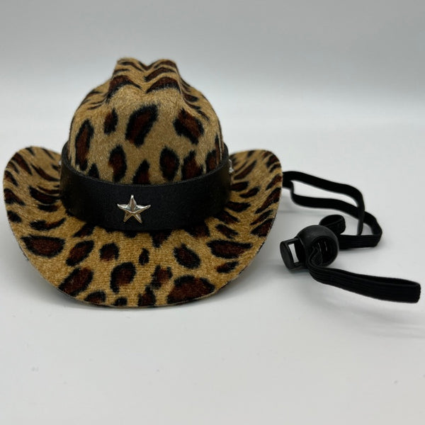 Gorro Decorativo para Gatos con Patrón de Vacas