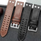 Correa de Reloj Cuero Khaki Field 20-22mm - Primera Capa Premium