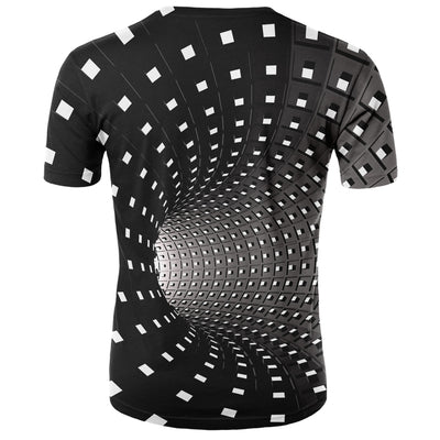 Playera de Hombre de Manga Corta con Impresión Digital 3D - Image 10