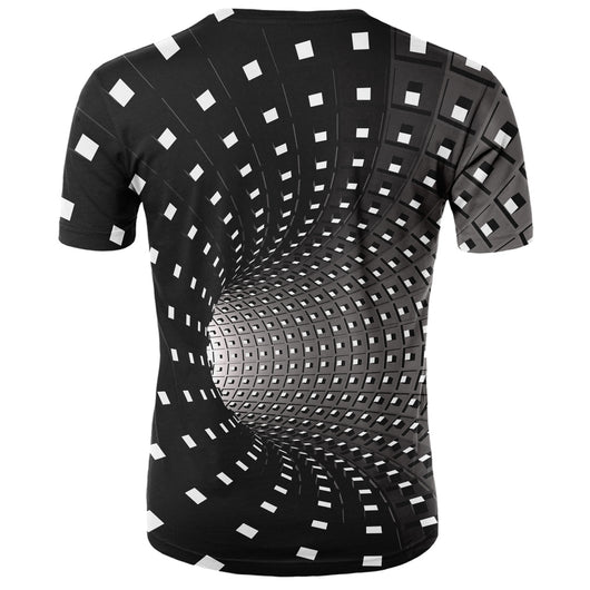 Playera de Hombre de Manga Corta con Impresión Digital 3D - Image 10