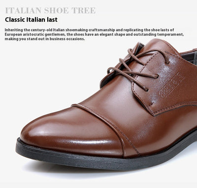 Zapatos Formales de Cuero para Hombre Talla Grande - Respirable y Cómodo - Image 14