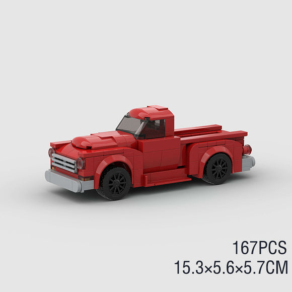 Camioneta de Construcción con Bloques Pequeños para Niños