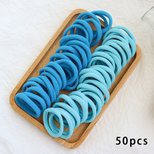 Set de 50 Bandas Elásticas Coloridas para el Cabello - Accesorios Infantiles - Image 6
