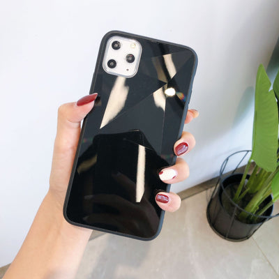 Funda Celular de Patrón Diamante Geométrico en Gel - Image 2