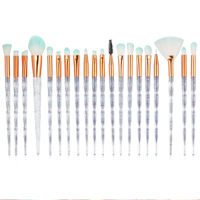 Set de 20 Brochas de Maquillaje Diamante Premium - Image 9