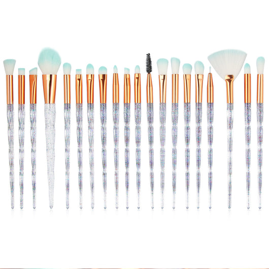 Set de 20 Brochas de Maquillaje Diamante Premium - Image 9