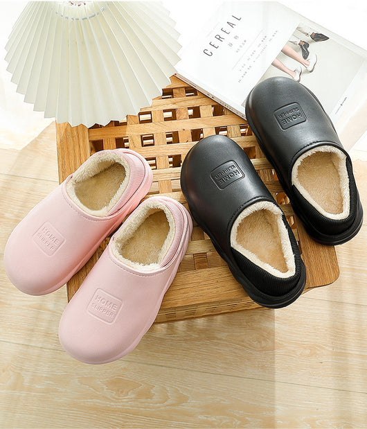 Zapatillas de Abrigo para Pareja con Suela Gruesa y Algodón Lana - Image 15