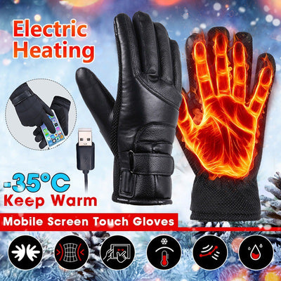 Guantes Térmicos con Batería Integrada y Carga USB