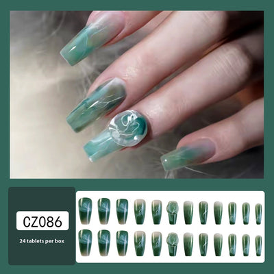 Uñas Postizas de Diamante Resistente - Diseño Europeo Premium - Image 13