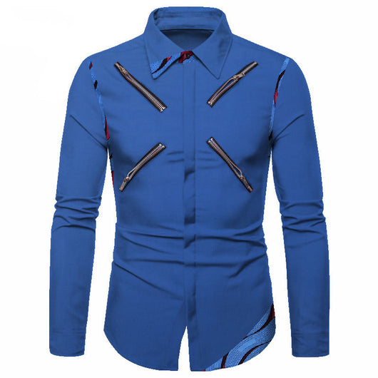Camisa Casual de Algodón Poliéster para Jóvenes - Cuello Solapa Blanco Clásico - Image 30