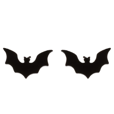 Aretes de Murciélago de Halloween en Acero Inoxidable Pequeños Animales - Image 5