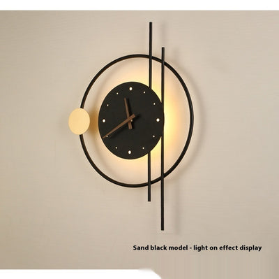 Lámpara Reloj de Pared Moderno con Función Horaria - Image 10