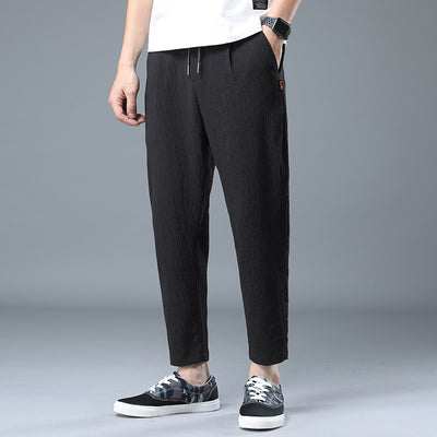 Pantalones Casuales Sueltos de Algodón y Lino Trend Ice Silk - Image 20