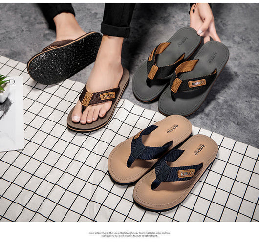 Sandalias de Playa para Hombre con Tiras de Tela Antideslizante - Image 17