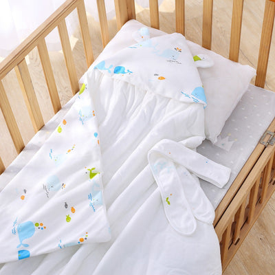 Manta de Algodón Puro para Envolver Recién Nacidos - Ideal para Maternidad - Image 3