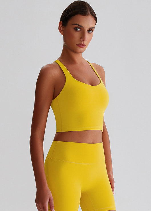 Sujetador Deportivo Cross Back para Yoga y Running - Image 25