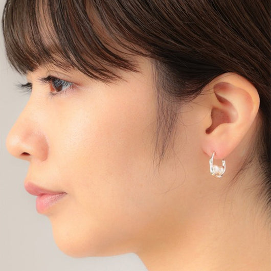 Aretes de Perla Natural Lujo Frío - Image 11
