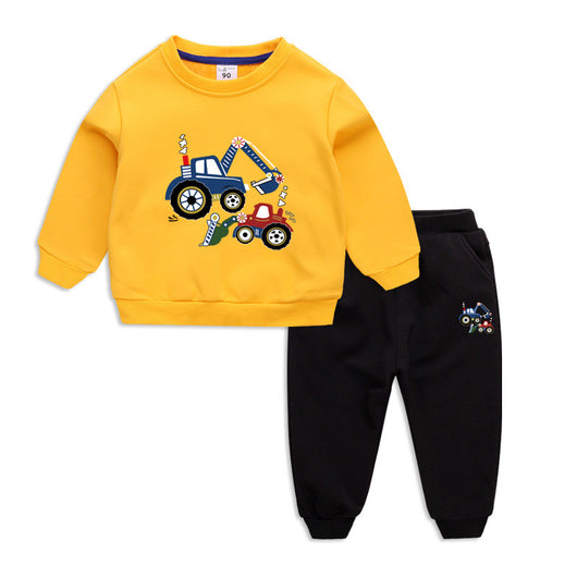 Conjunto de Abrigo Infantil con Forro Polar Engrosado para Invierno - Image 13