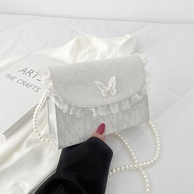 Bolso de Cadena de Perlas para Influencers - Estilo Verano - Image 4