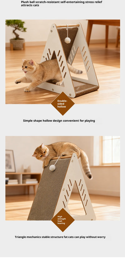 Árbol Rascador de Cartón Corrugado para Gatos - Nido y Centro de Juegos - Image 15
