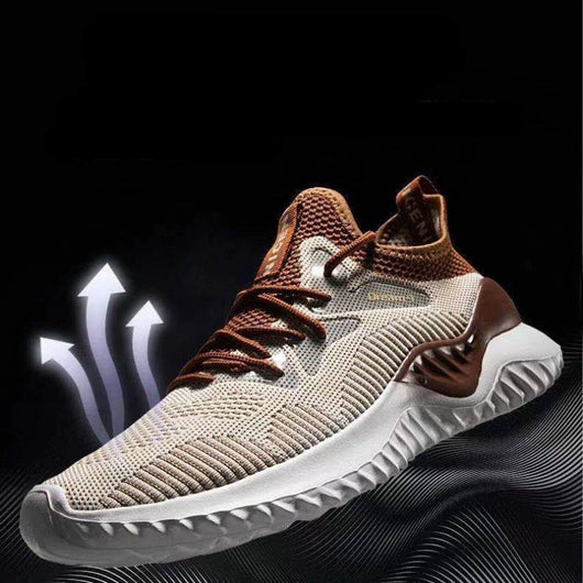 Zapatos Deportivos de Malla Transpirable - Diseño Tejido Volador Casual - Image 3