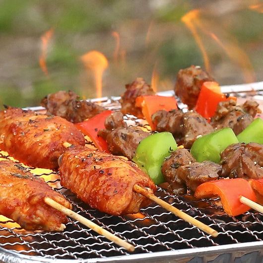 Parrilla Portátil de Carbón BBQ Compacta para Jardín y Camping - Image 4