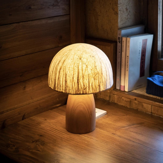 Lámpara de Setas Artesanal Estilo Japonés - Luz Ambiental - Image 3