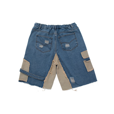 Shorts Denim Verano Corte Recto Fit Deportivo Holgado - Image 16