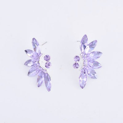 Adornos para el Cabello Nupcial con Flores de Cristal Aleación - Image 13