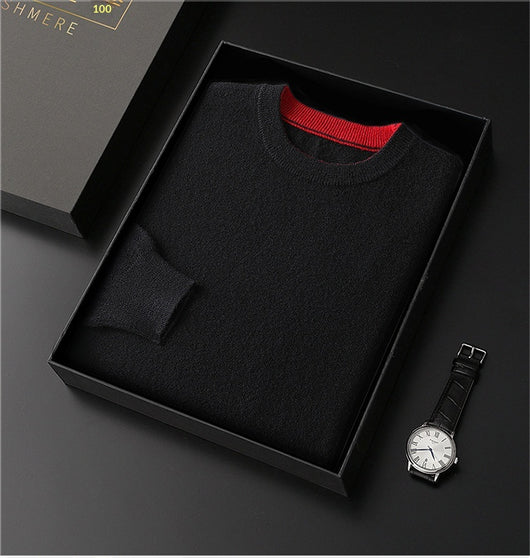 Suéter de Cuello Redondo Tejido para Hombre - Image 12