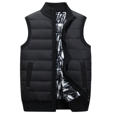 Chaleco Acolchado Cálido para Hombre - Abrigo Grueso y Versátil - Image 8