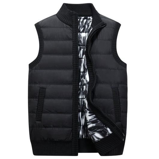 Chaleco Acolchado Cálido para Hombre - Abrigo Grueso y Versátil - Image 8