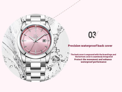 Reloj Elegante para Mujer Acero Inoxidable Resistente al Agua - Image 19