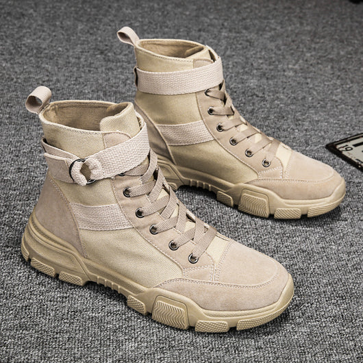 Botas de Trabajo Martin Canvas Altas para Hombre - Image 3