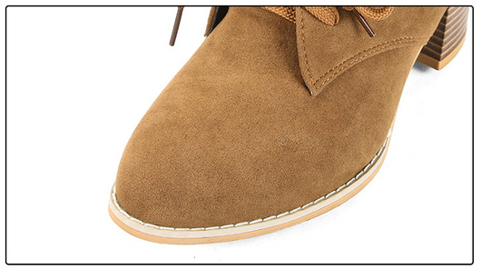 Botas Martin de Tacón Alto en Gamuza - Estilo y Elegancia - Image 11