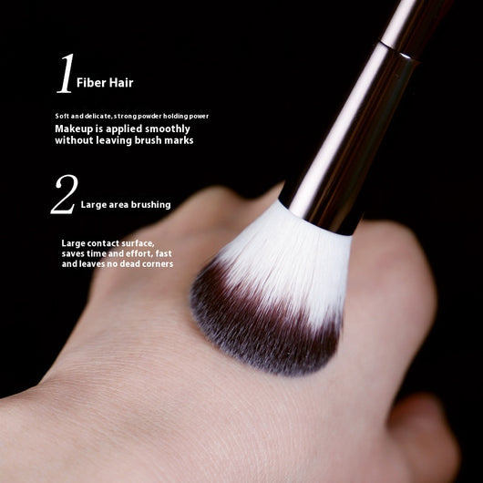Brocha Doble para Maquillaje - Corrector y Polvo Profesional - Image 2