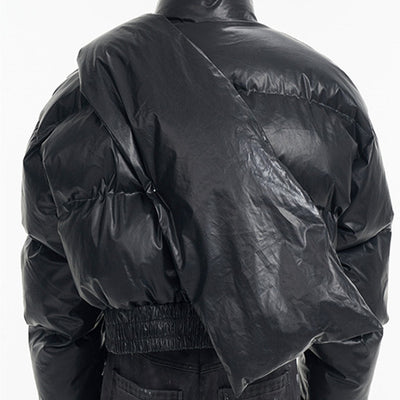 Chaqueta Acolchada de Algodón con Diseño Minimalista para Hombre - Image 10