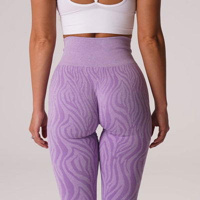Pantalones de Yoga Estampado Cebra en Nylon para Deportes Outdoor - Image 16