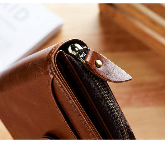Billetera Compacta de Cuero para Hombre con Múltiples Compartimientos - Image 5