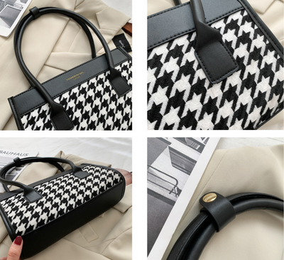 Bolsa de Mano Cuadriculada Otoño Invierno - Versátil y Elegante - Image 12
