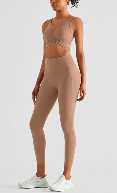 Pantalones Deportivos Levantacaderas con Bolsillos Laterales y Cintura Alta - Image 15