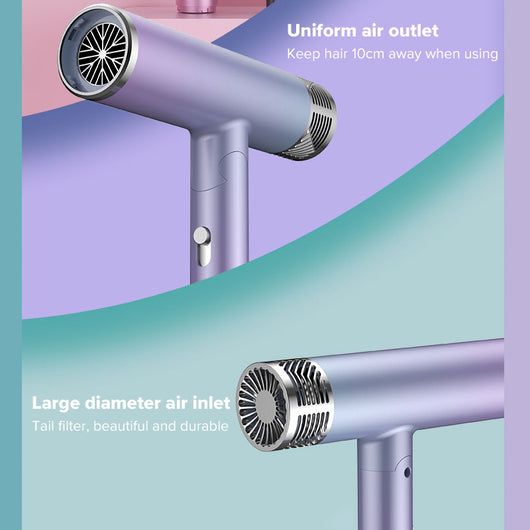 Secador de Cabello Plegable Iónico Mini Portátil Silencioso - Image 11