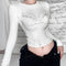 Top Corto Estampado 3D Estilo Hot Girl - Diseño Sexy y Moderno
