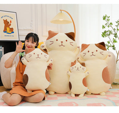 Peluche Gato de Queso Gigante - Almohada Suave para Dormir - Image 21
