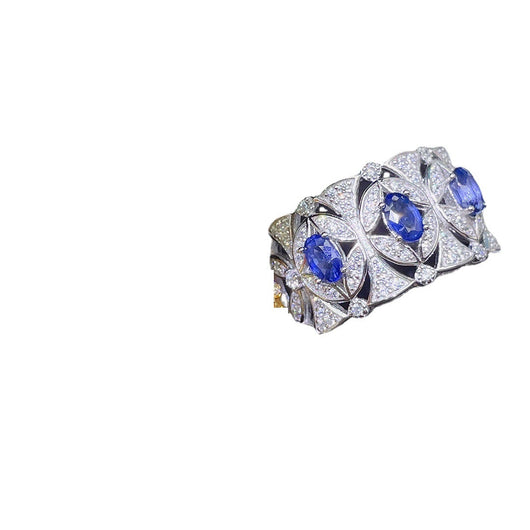 Anillo de Plata S925 con Gemas Naturales de Colores para Mujer - Image 5